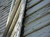 Weathered and rotted siding found during a Simi Valley home inspection. 