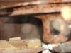 Rusted combustion chamber found during a Reseda home inspection.